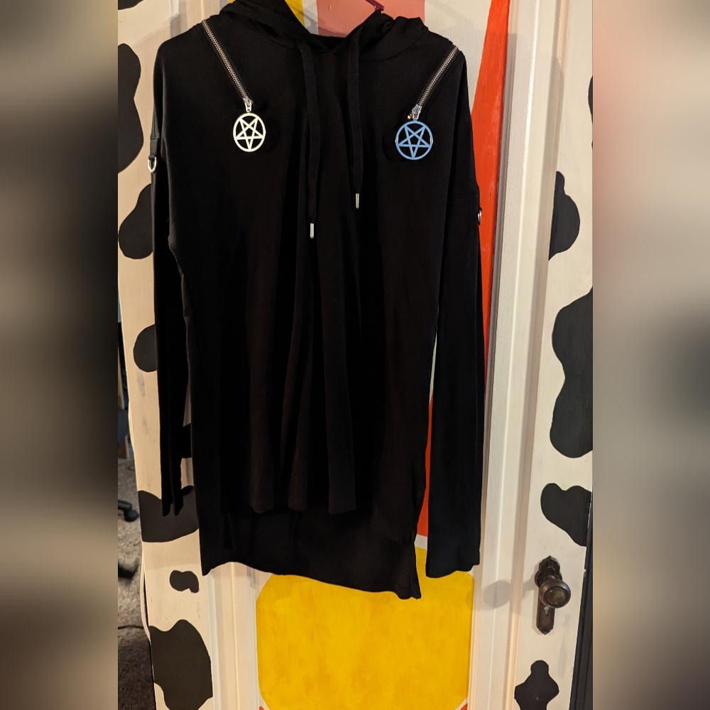 Killstar athletic hoodie size S